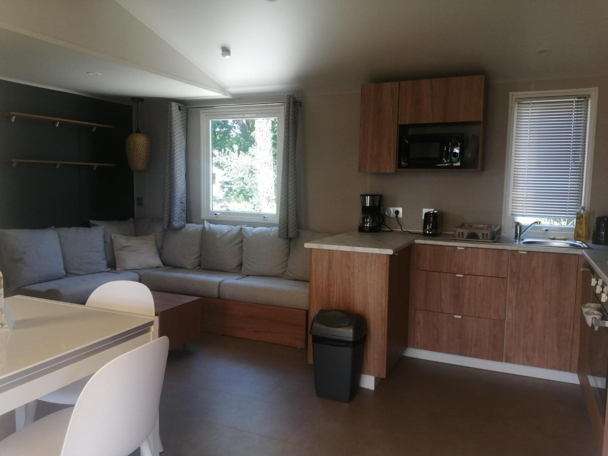 Mobil Home Bord D'Eau Camping 4 Etoiles Les Viviers Lege-Cap-Ferret Exterior photo